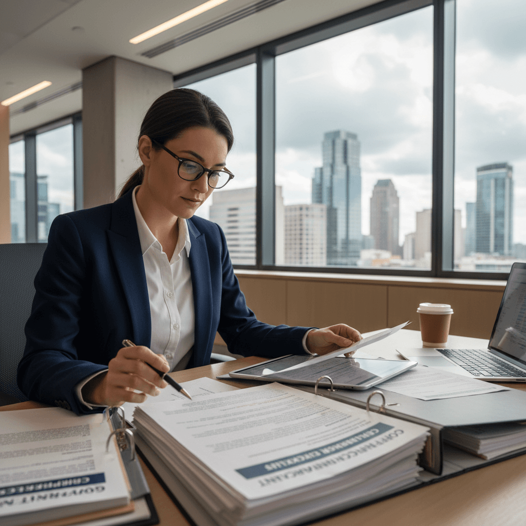 Government contracting support