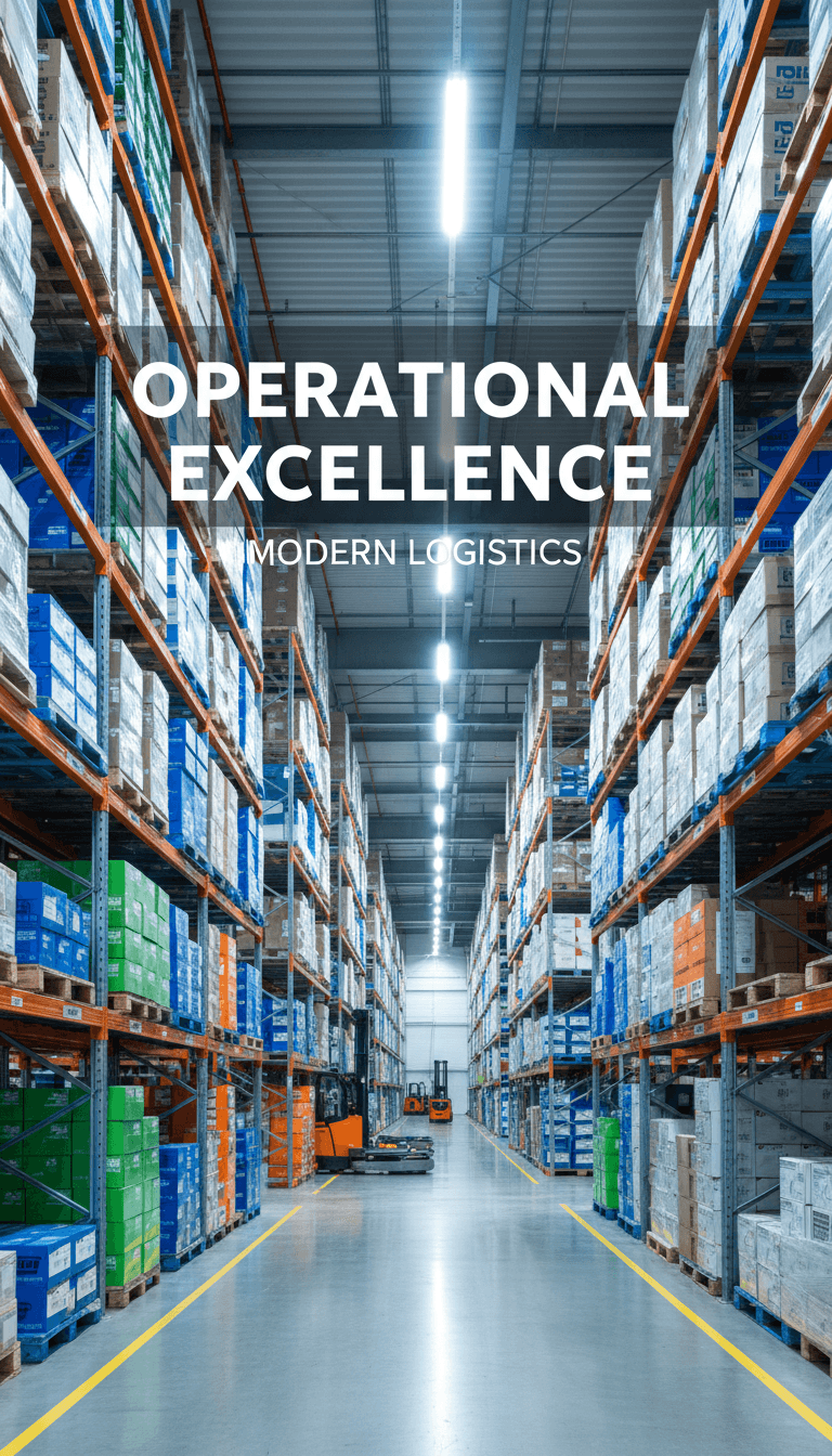 Organized equipment and parts storage facility