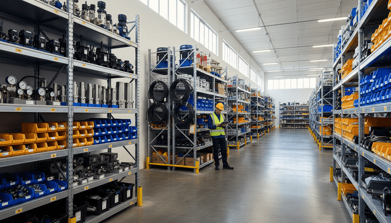 Organized parts and equipment inventory for government procurement