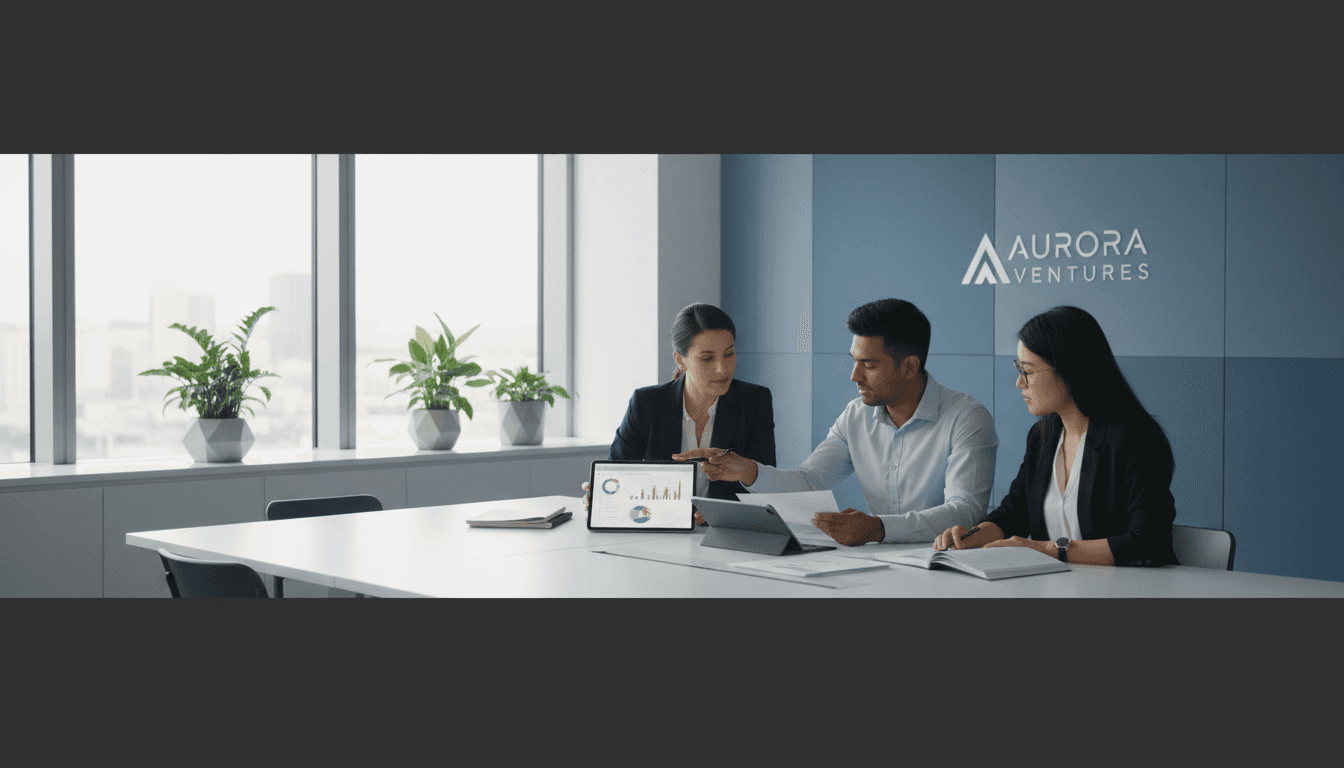 Government contracting team reviewing procurement documents